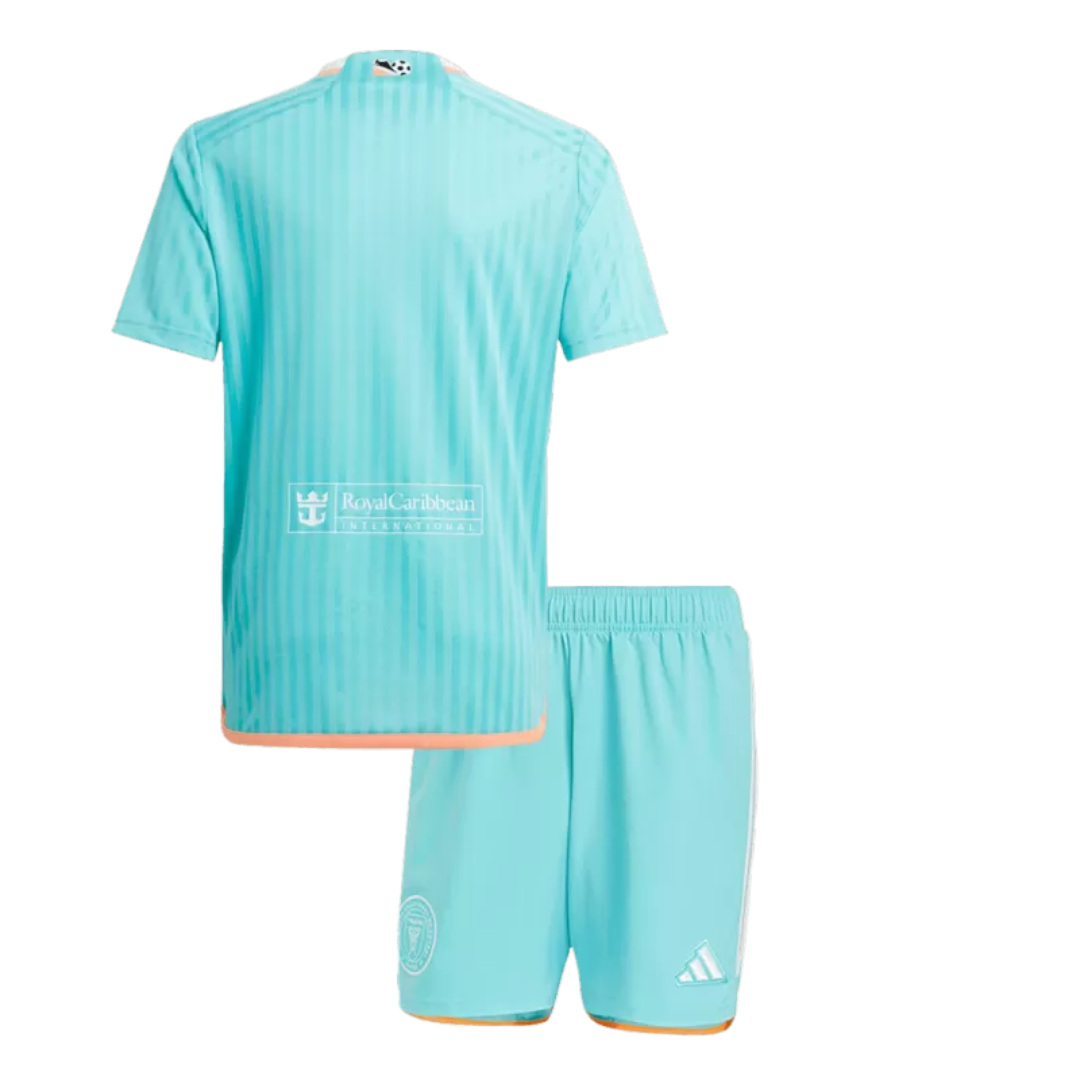 Kids Inter Miami CF Third Away Soccer Jersey Kit 2024
