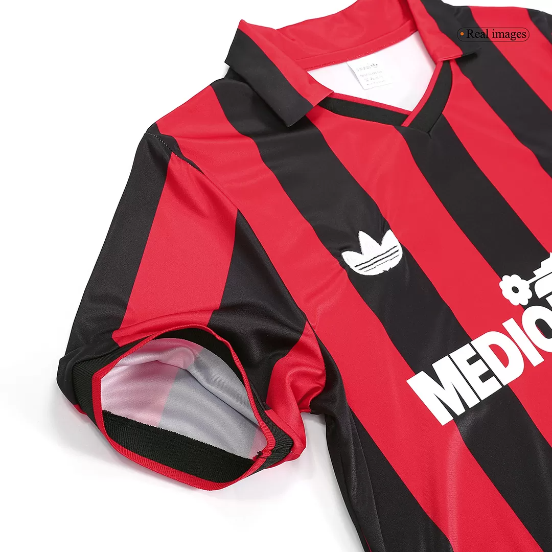Retro 1990/91 AC Milan Home Soccer Jersey