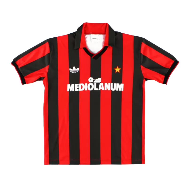 Retro 1991/92 AC Milan Home Soccer Jersey