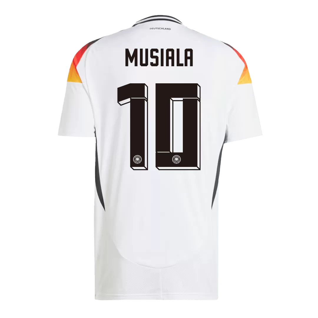 MUSIALA #10 Germany Home Soccer Jersey Euro 2024