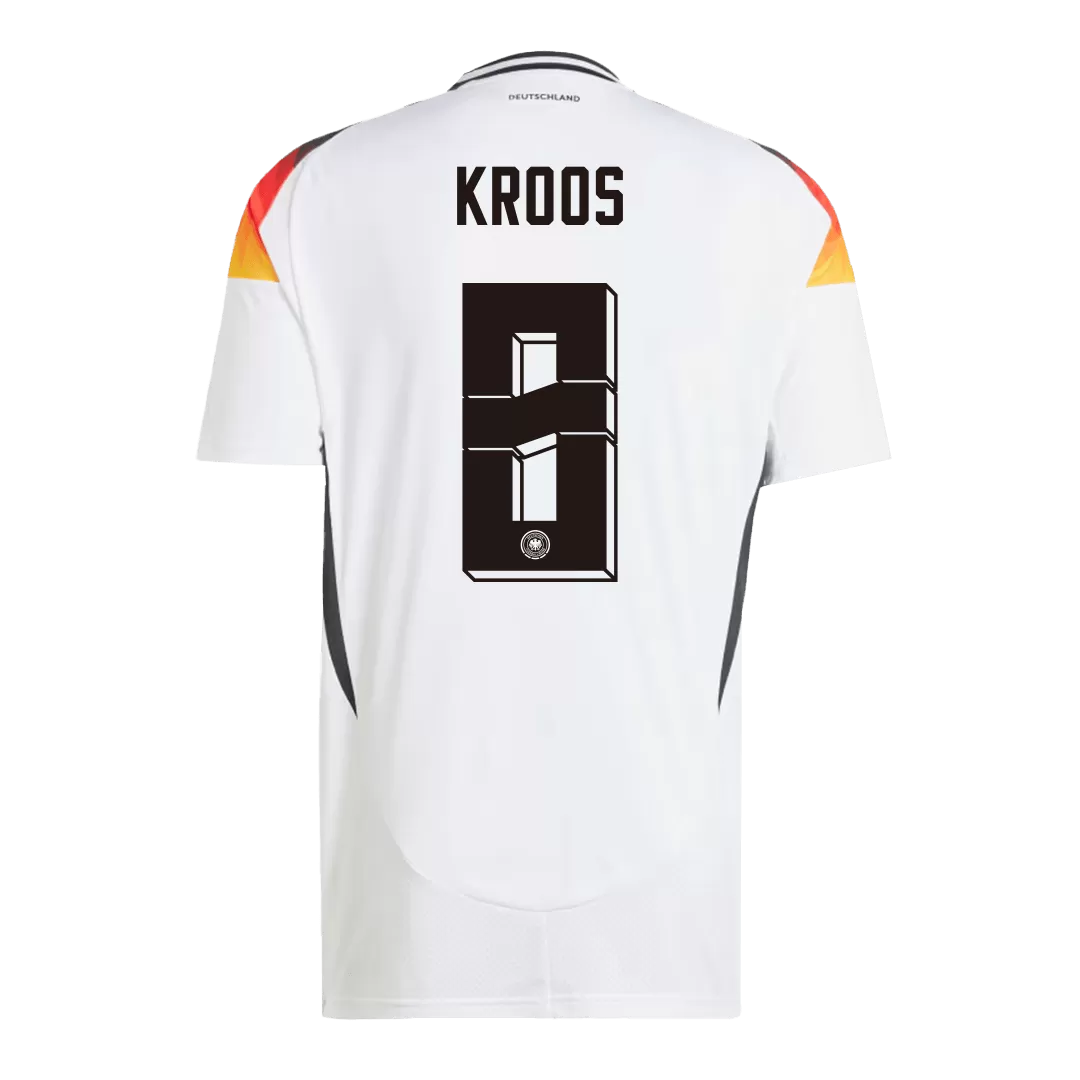 KROOS #8 Germany Home Soccer Jersey Euro 2024