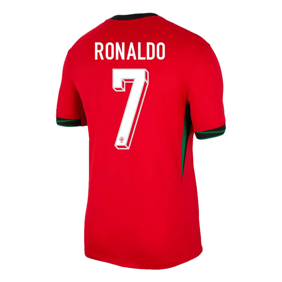 RONALDO #7 Portugal Home Soccer Jersey Euro 2024