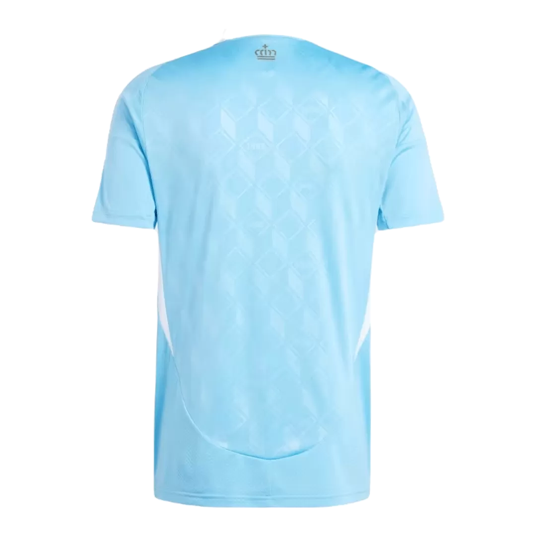 DE BRUYNE #7 Belgium Away Soccer Jersey Euro 2024
