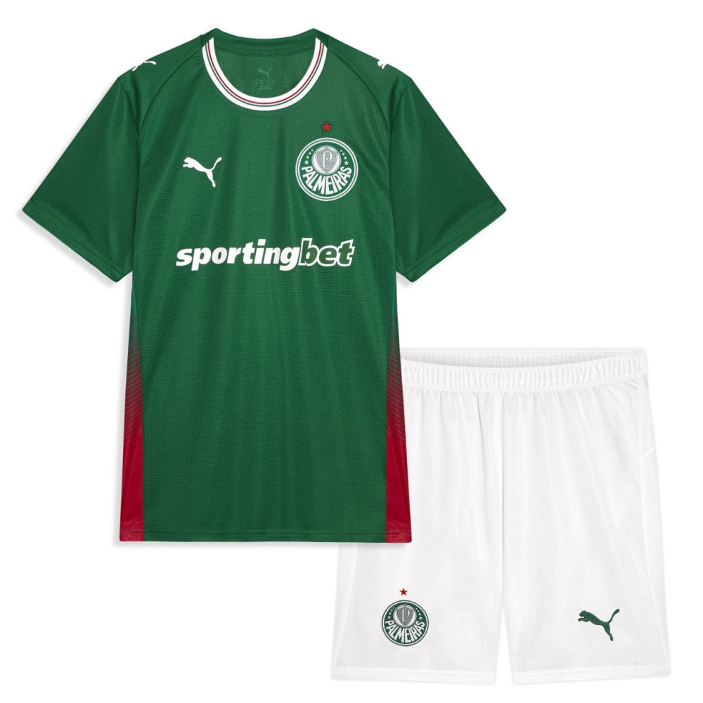 Kids Palmeiras FIFA World Cup Home Jersey Kit 2026