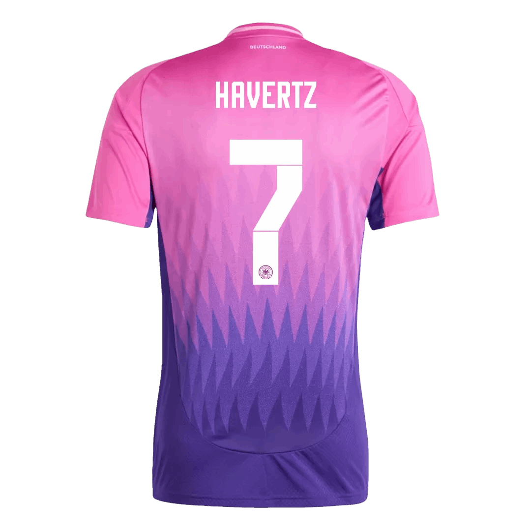HAVERTZ #7 Germany Away Soccer Jersey Euro 2024