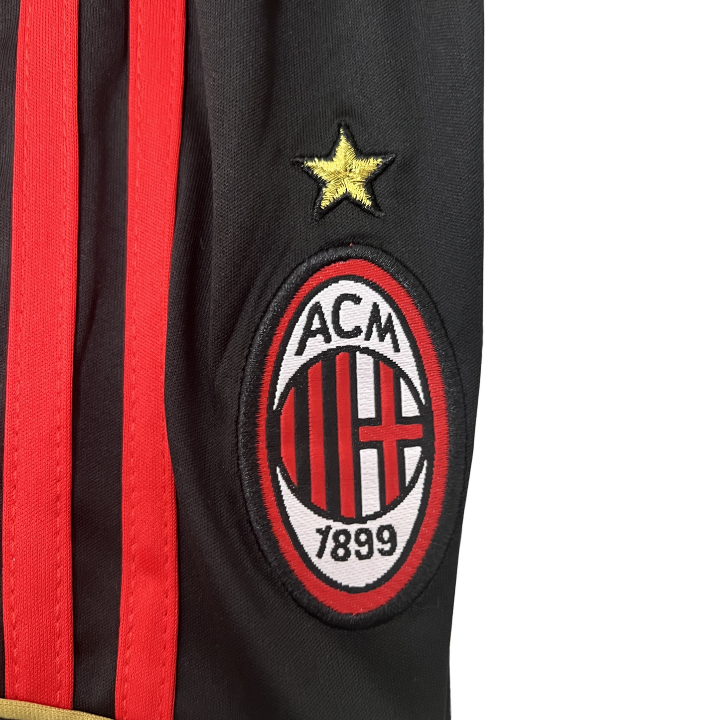 Kids Retro 2006/07 AC Milan Home Soccer Jersey