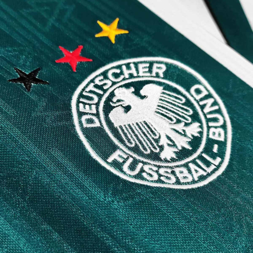 Retro 1996 Germany Away Soccer Jersey