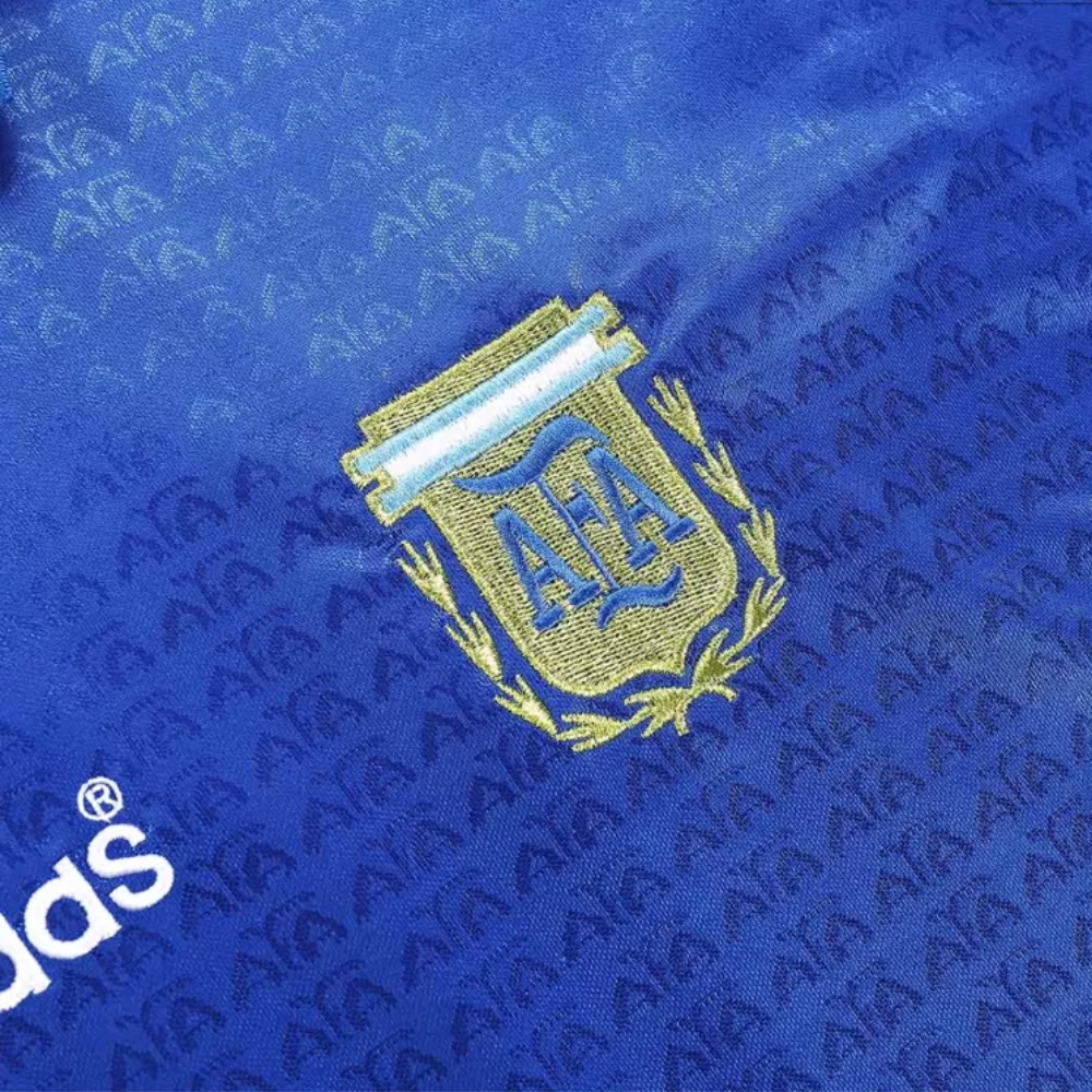 Retro 1994 Argentina Away Soccer Jersey