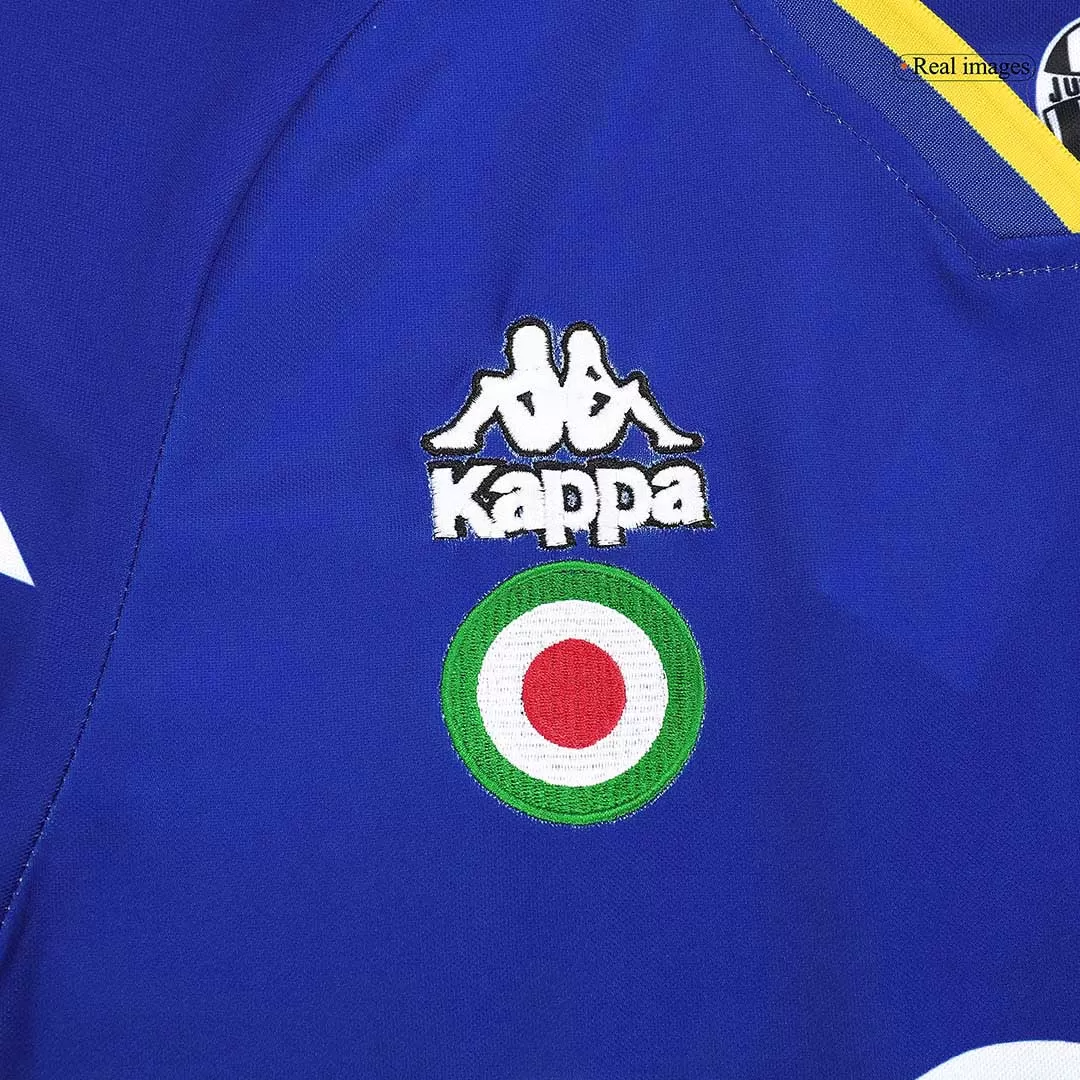 Retro 1995/96 Juventus Away Short Sleeve Soccer Jersey