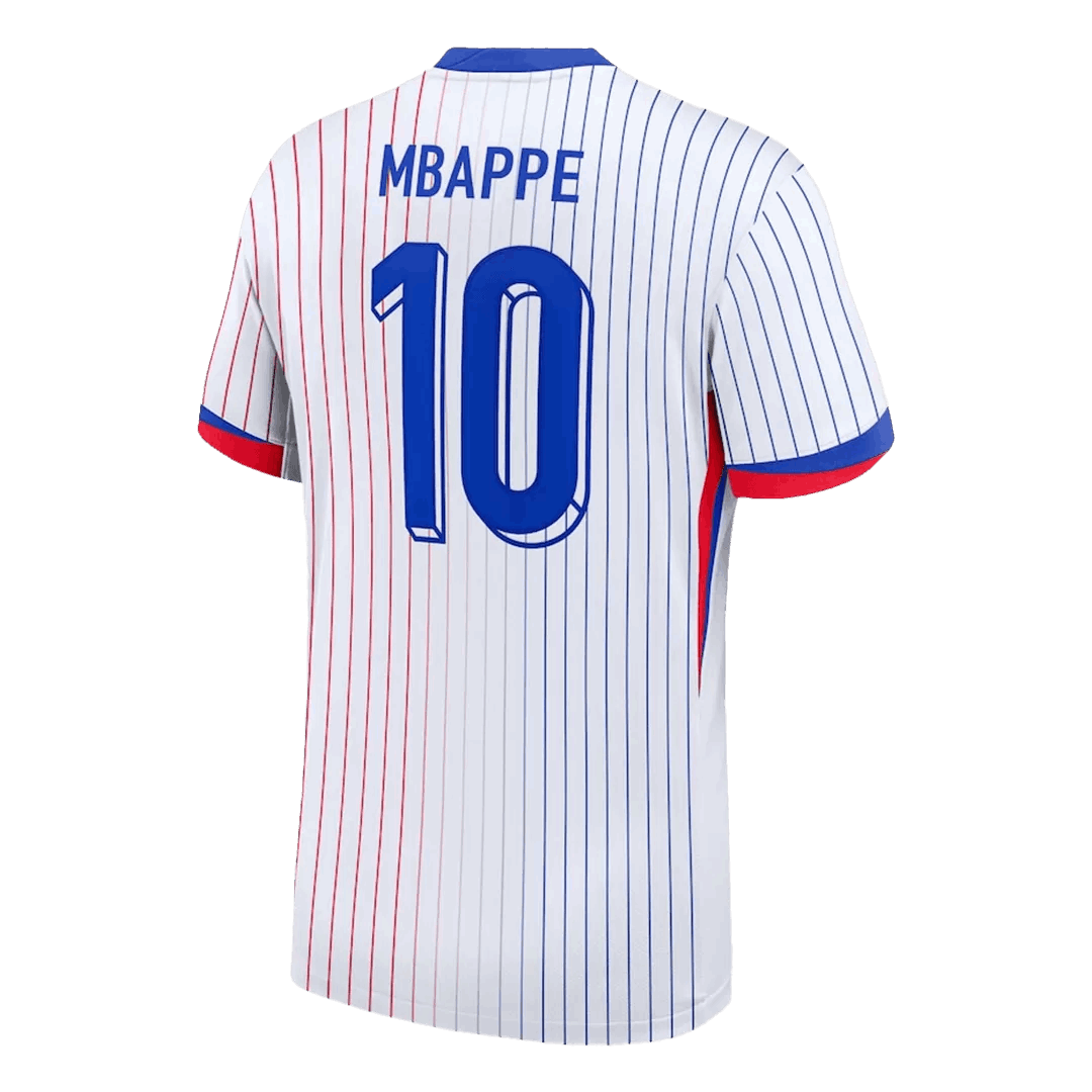 MBAPPE #10 France Away Soccer Jersey Euro 2024