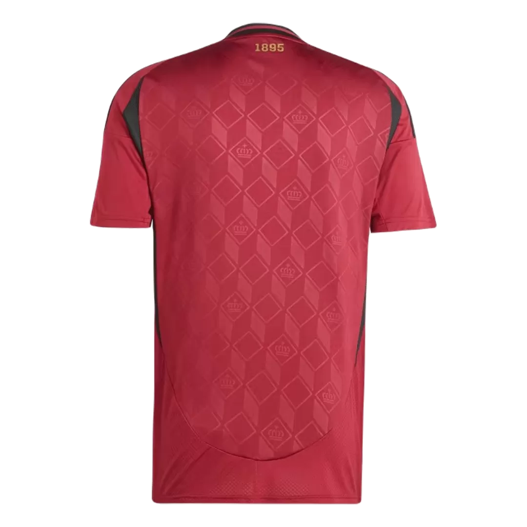 LUKAKU #10 Belgium Home Soccer Jersey Euro 2024