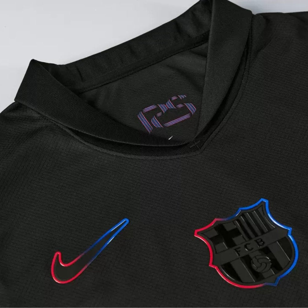 Barcelona Away Soccer Jersey 2024/25 - Spotify Logo Without Text
