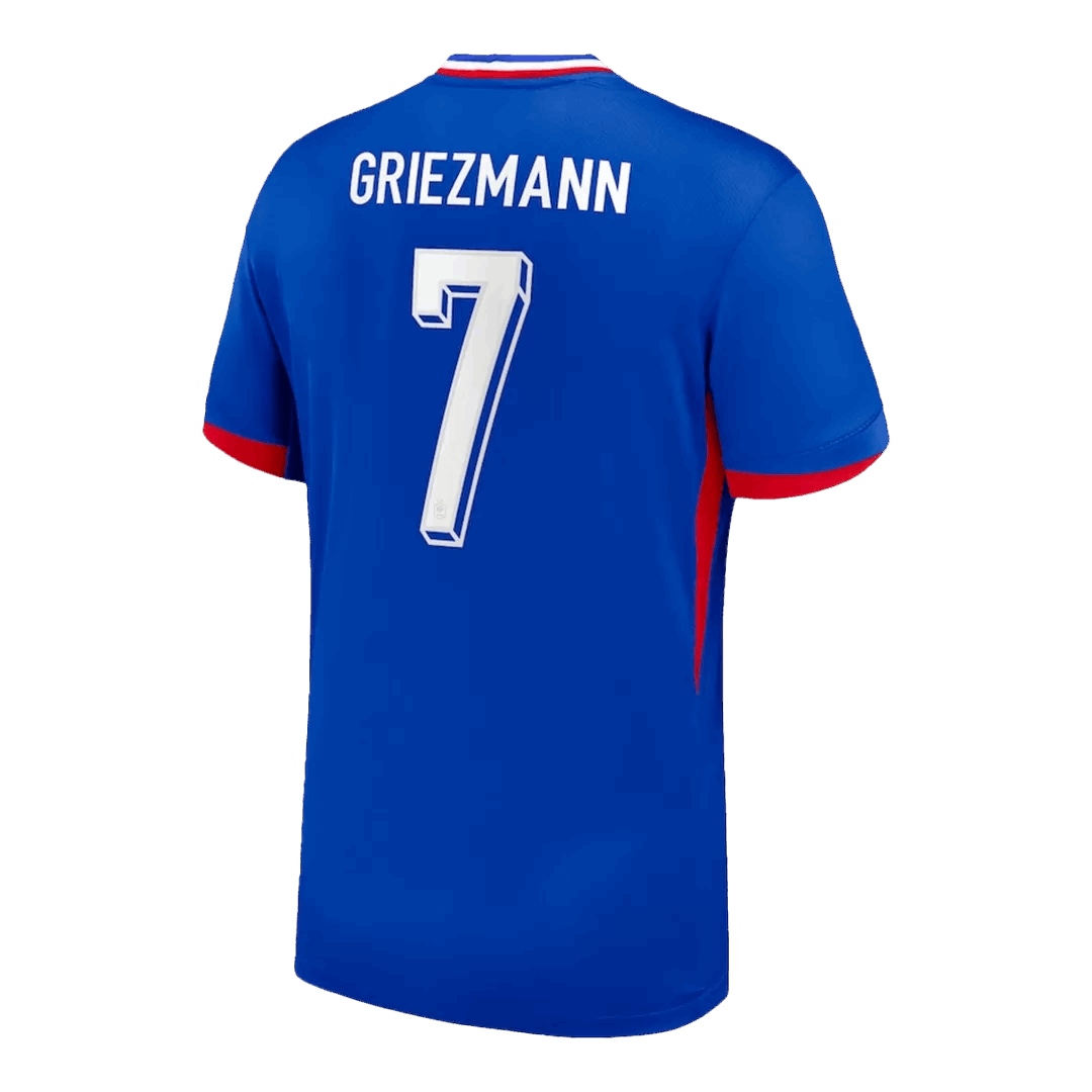 GRIEZMANN #7 France Home Soccer Jersey Euro 2024