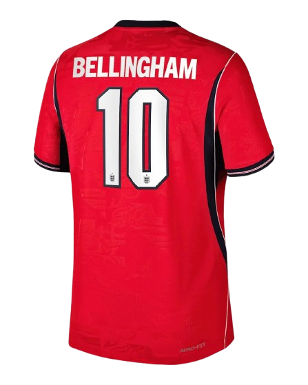 BELLINGHAM #10 England FIFA World Cup Away Soccer Jersey 2026