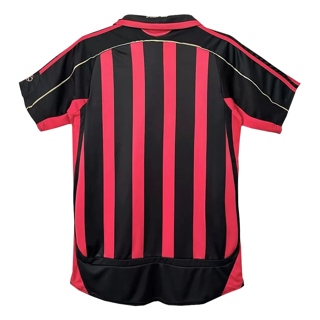 Retro MALDINI #3 2006/07 AC Milan Home Soccer Jersey