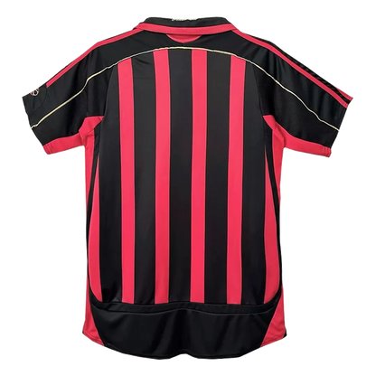 Retro MALDINI #3 2006/07 AC Milan Home Soccer Jersey