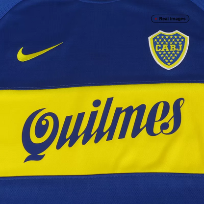Retro 2000/01 Boca Juniors Home Soccer Jersey