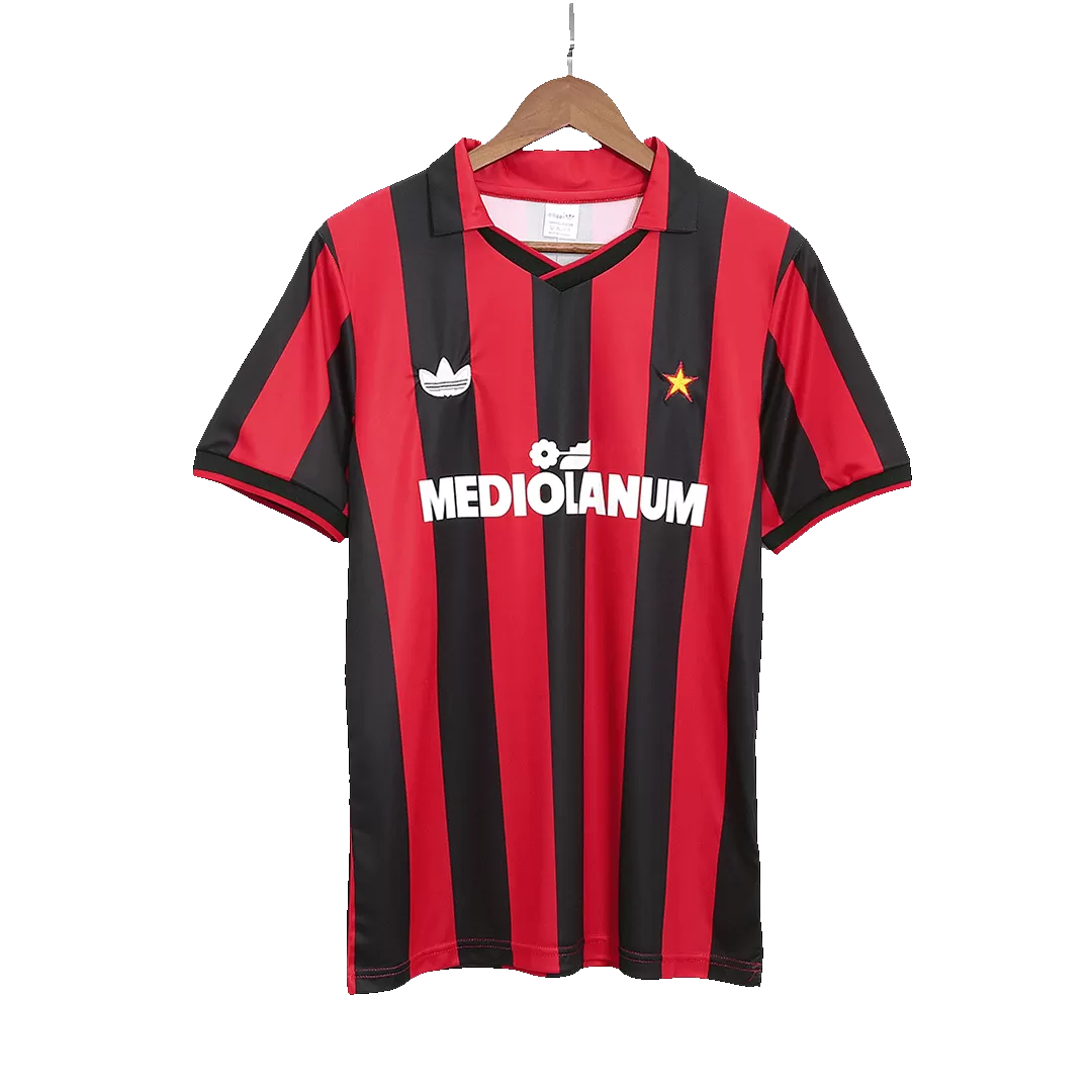 Retro 1990/91 AC Milan Home Soccer Jersey