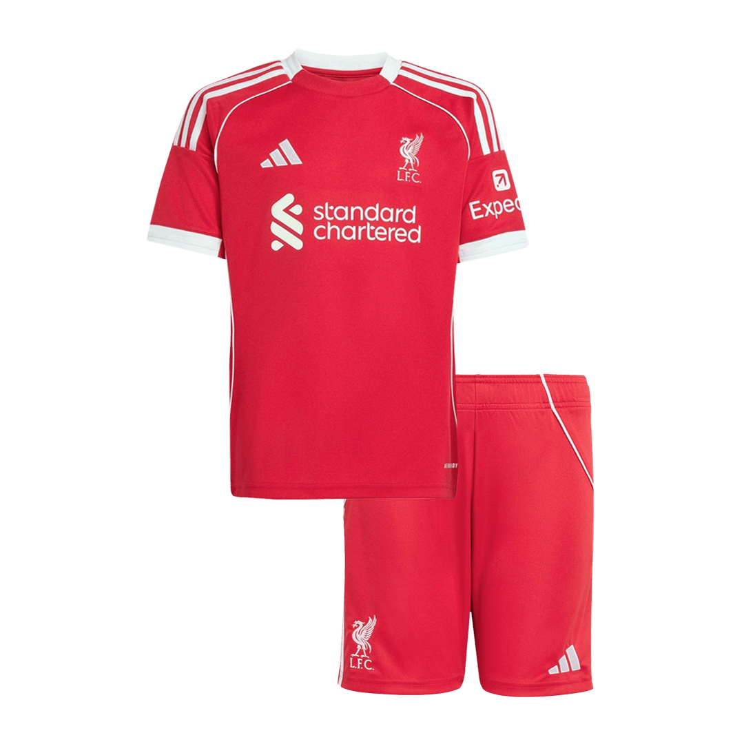 Kids Liverpool FC Home Soccer Jersey 2025/26
