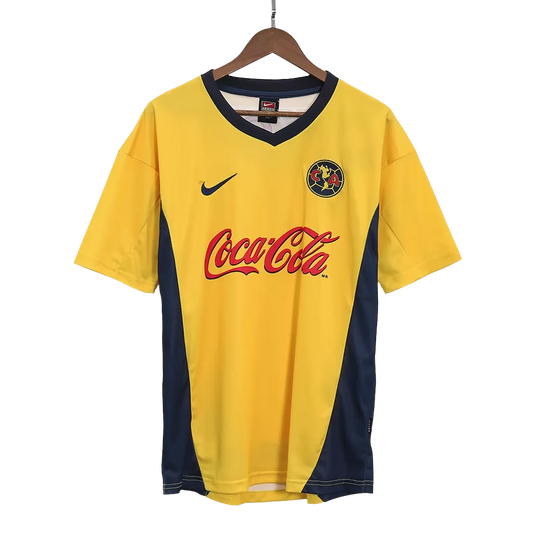 Retro 2000/01 Club America Home Soccer Jersey
