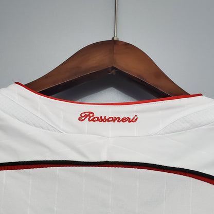 Retro 2006/07 AC Milan Away Long Sleeve Soccer Jersey
