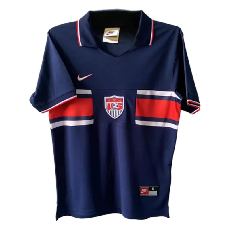 Retro 1995 USA Away Soccer Jersey