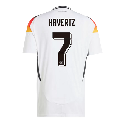 HAVERTZ #7 Germany Home Soccer Jersey Euro 2024