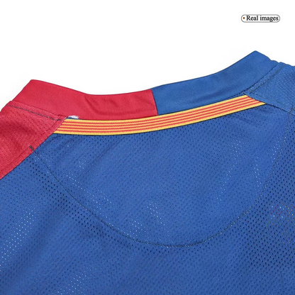 Retro 2008/09 Barcelona Home Long Sleeve Soccer Jersey - UCL Final
