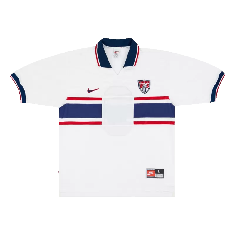 Retro 1995 USA Home Soccer Jersey
