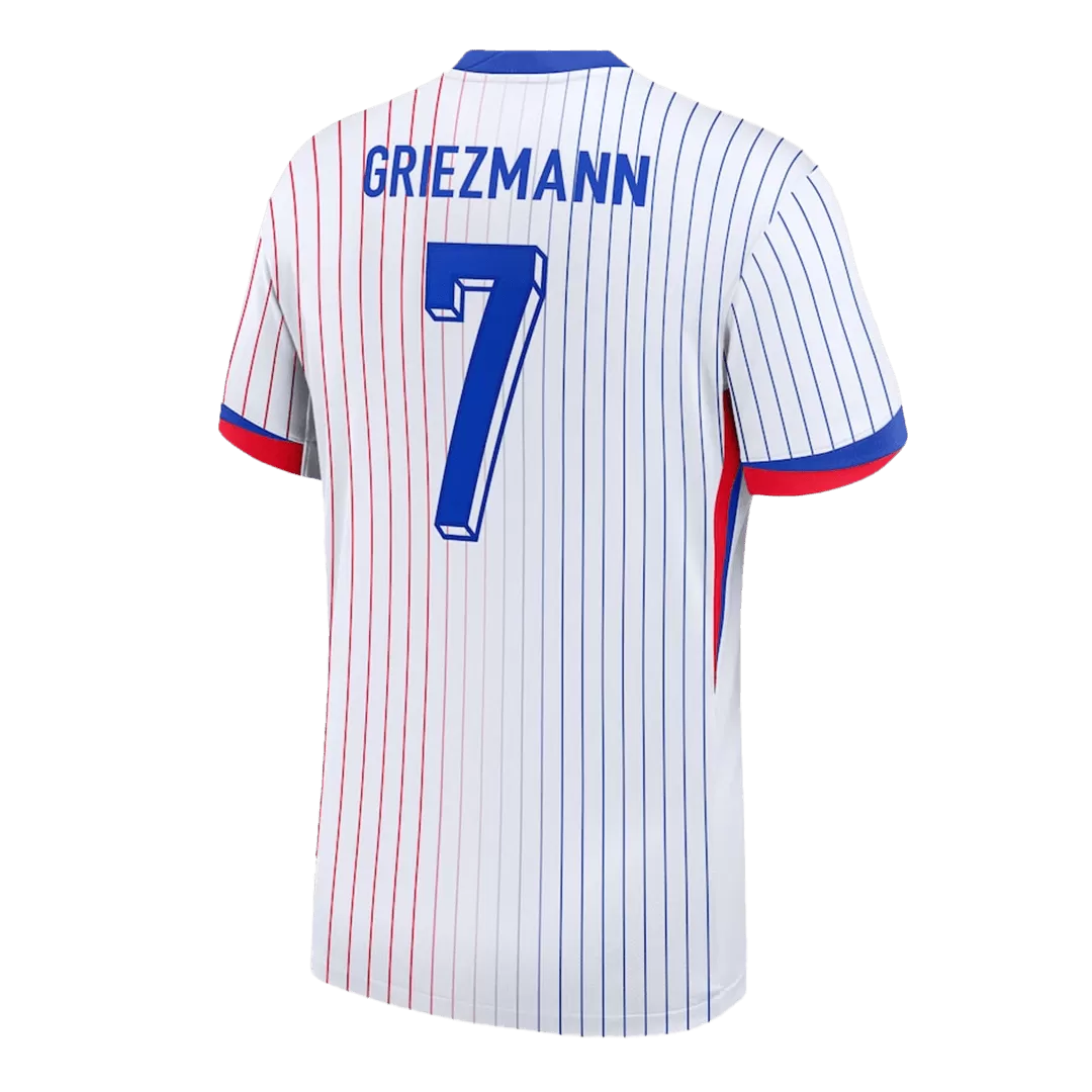 GRIEZMANN #7 France Away Soccer Jersey Euro 2024