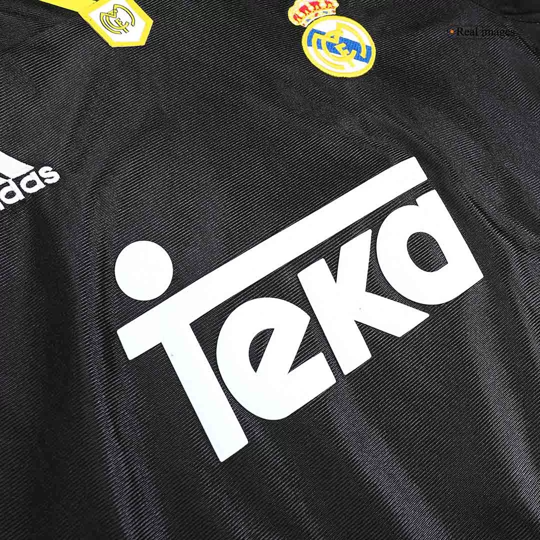 Retro 99/01 Real Madrid Away Long Sleeve Soccer Jersey