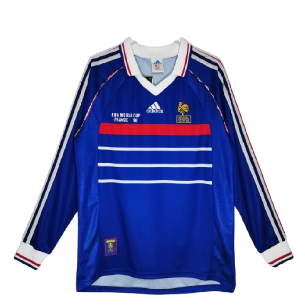 (Ready To Ship) France Home Retro 1998 Long Sleeve