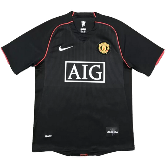 Retro RONALDO #7 2007/08 Manchester United Away Soccer Jersey