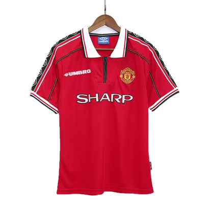 Retro 98/00 Manchester United Home Soccer Jersey