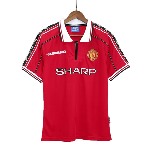 Retro 98/00 Manchester United Home Soccer Jersey