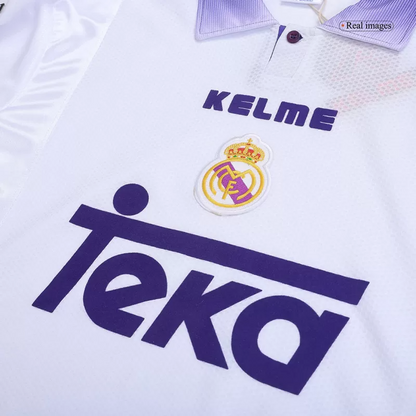 Retro 1997/98 Real Madrid Home Soccer Jersey