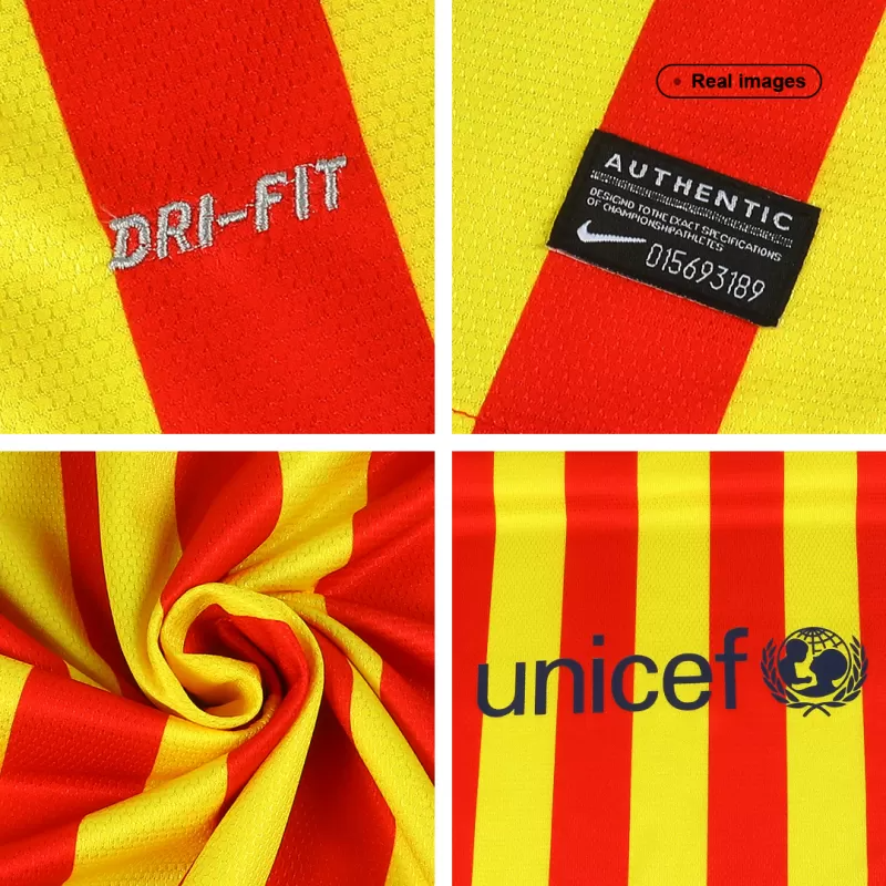 Retro 2013/14 Barcelona Away Soccer Jersey