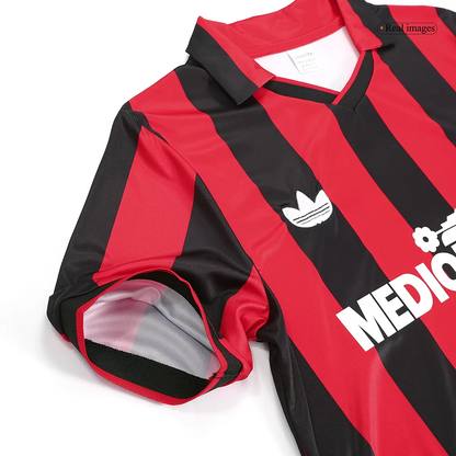 Retro 1990/91 AC Milan Home Soccer Jersey