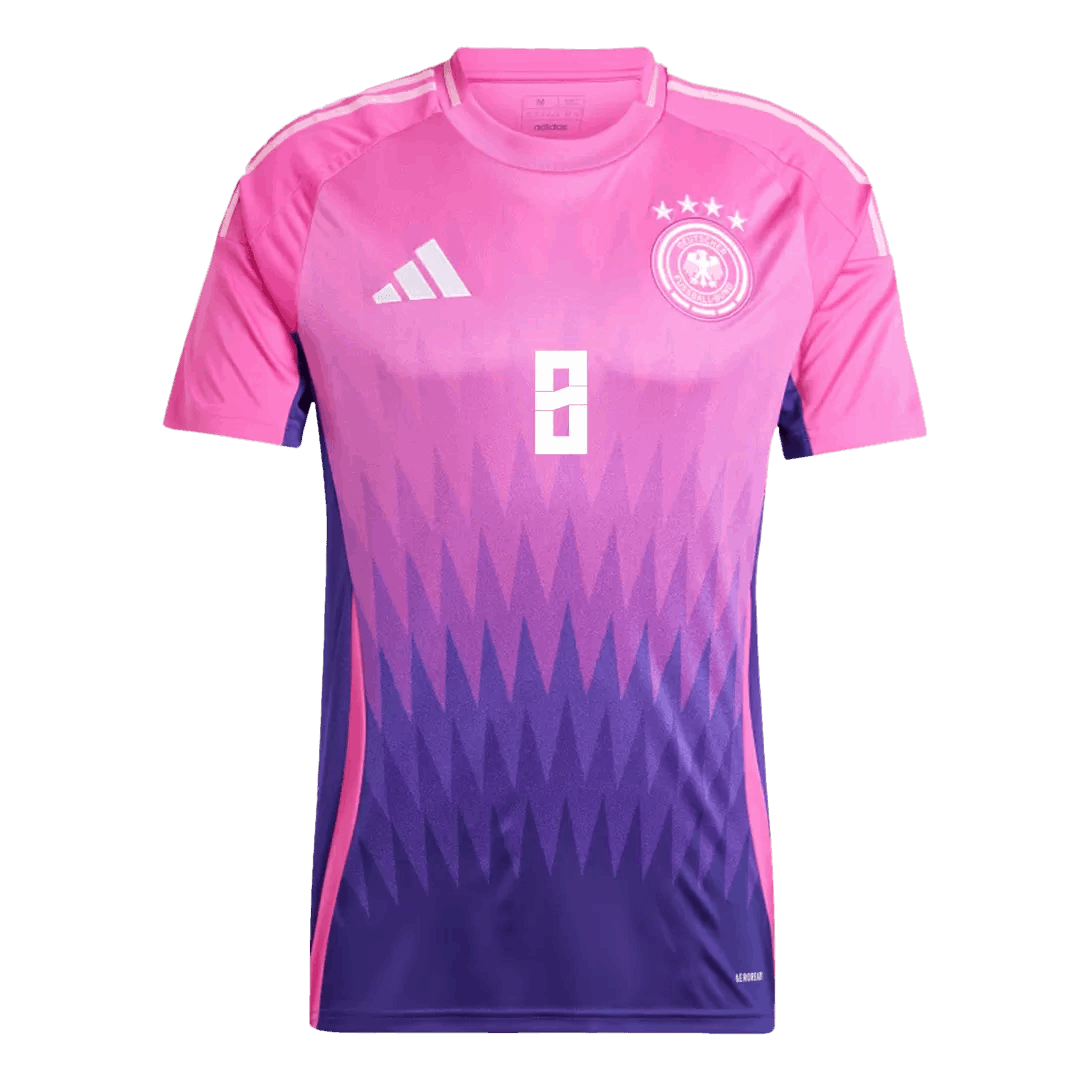 KROOS #8 Germany Away Soccer Jersey Euro 2024