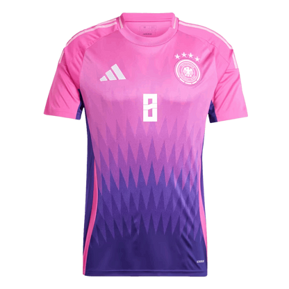 KROOS #8 Germany Away Soccer Jersey Euro 2024