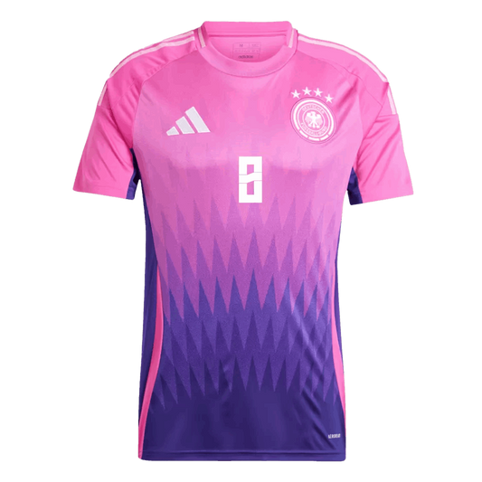 KROOS #8 Germany Away Soccer Jersey Euro 2024