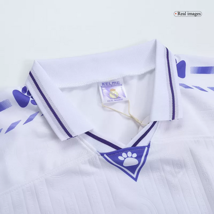Retro 1996/97 Real Madrid Home Soccer Jersey