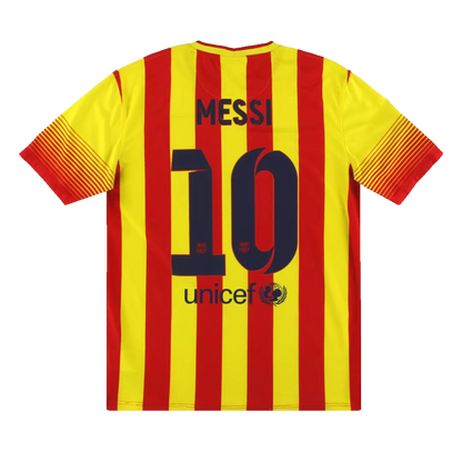 Retro MESSI #10 2013/14 Barcelona Away Soccer Jersey (Copy)