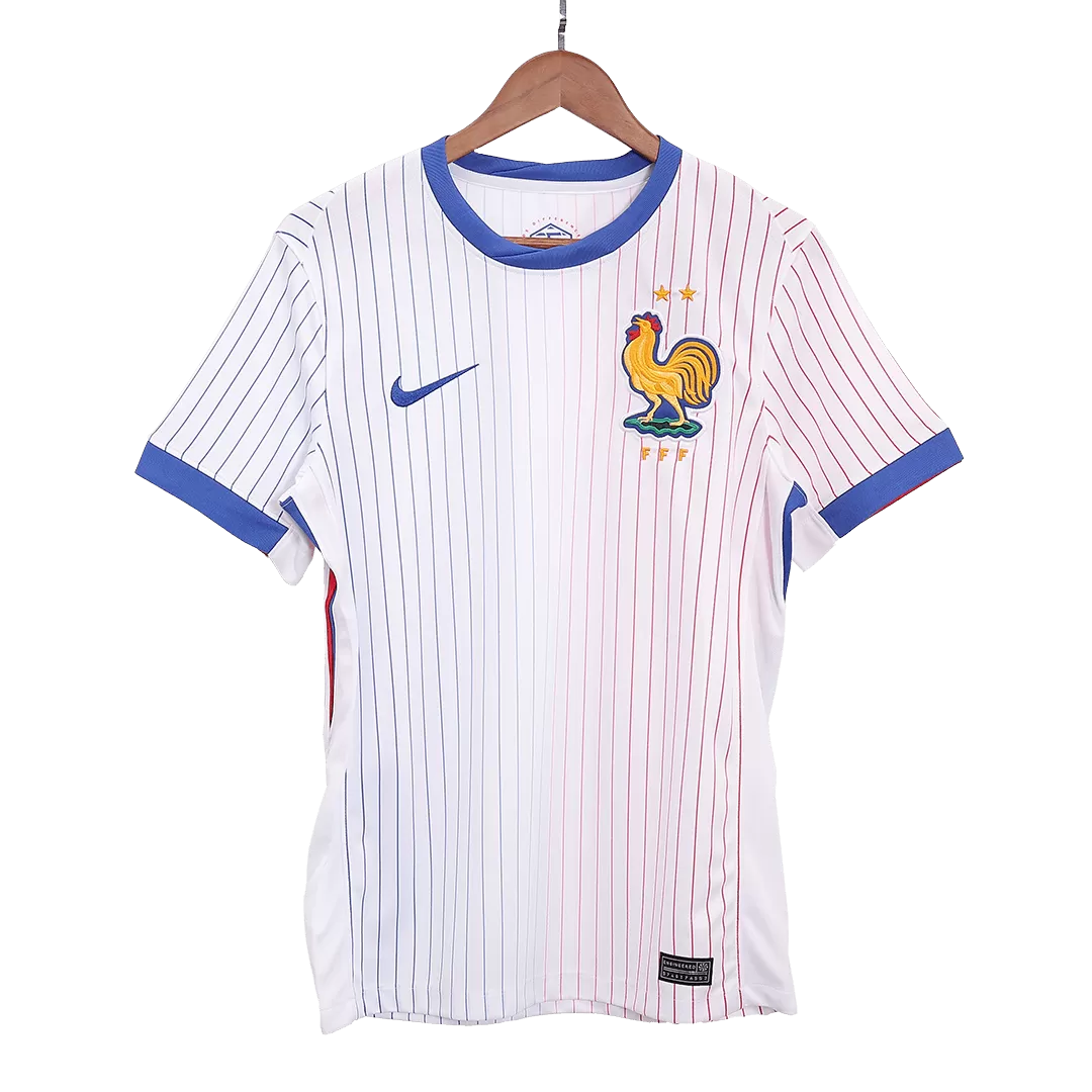 France Away Soccer Jersey Euro 2024