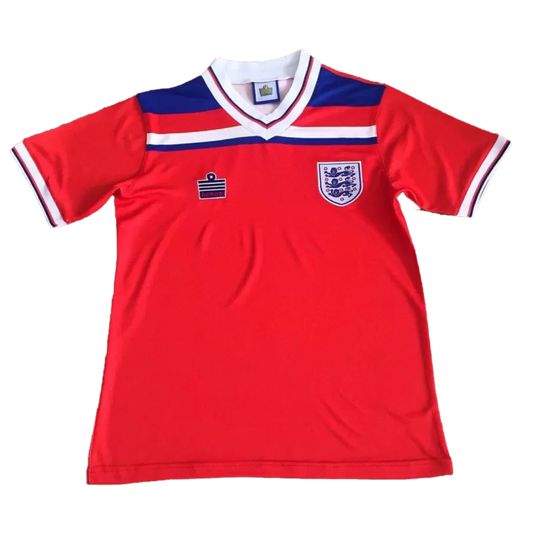 Retro 1980 England Away Soccer Jersey