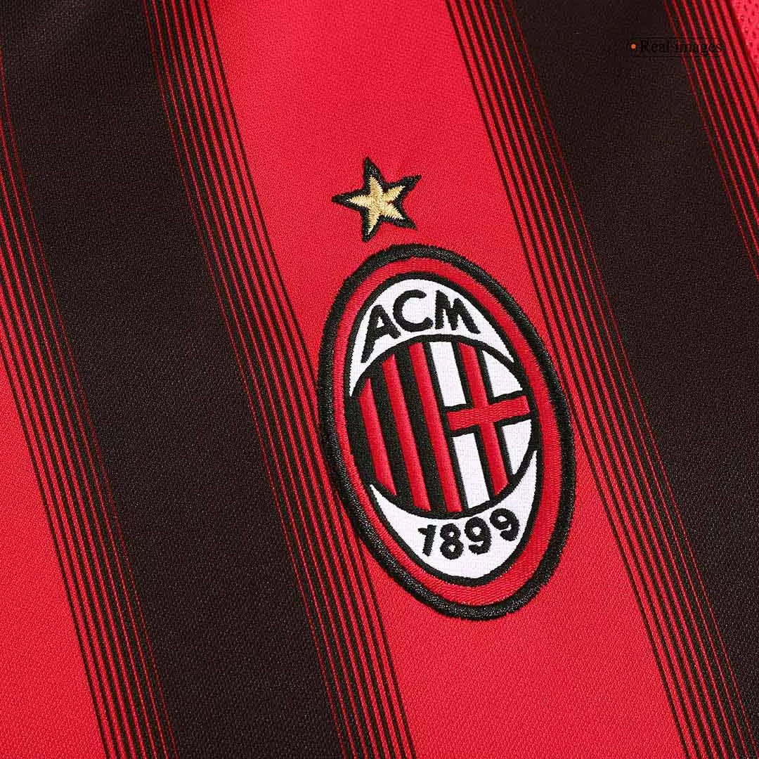 Retro 2004/05 AC Milan Home Long Sleeve Soccer Jersey