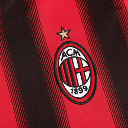 Retro 2004/05 AC Milan Home Long Sleeve Soccer Jersey