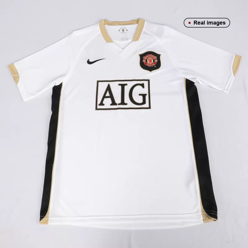 Retro 2006/07 Manchester United Away Soccer Jersey
