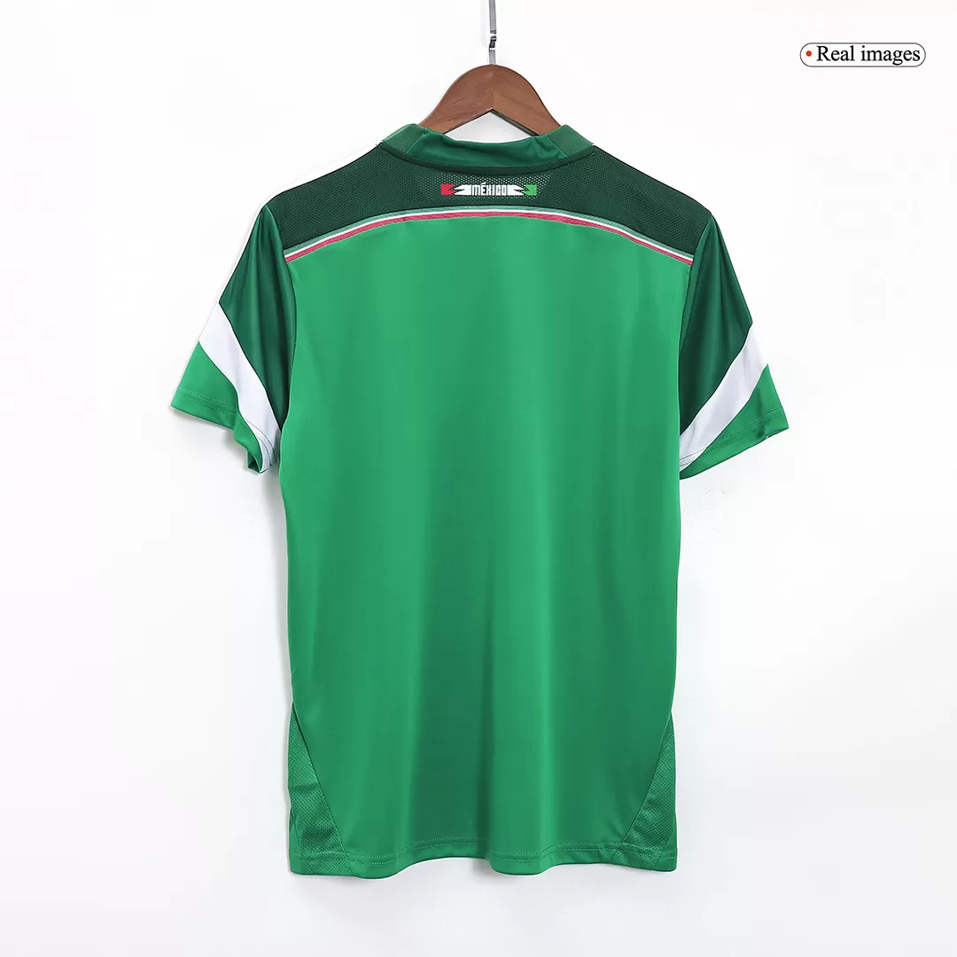 Retro 2014 Mexico Home Soccer Jersey