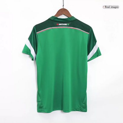 Retro 2014 Mexico Home Soccer Jersey